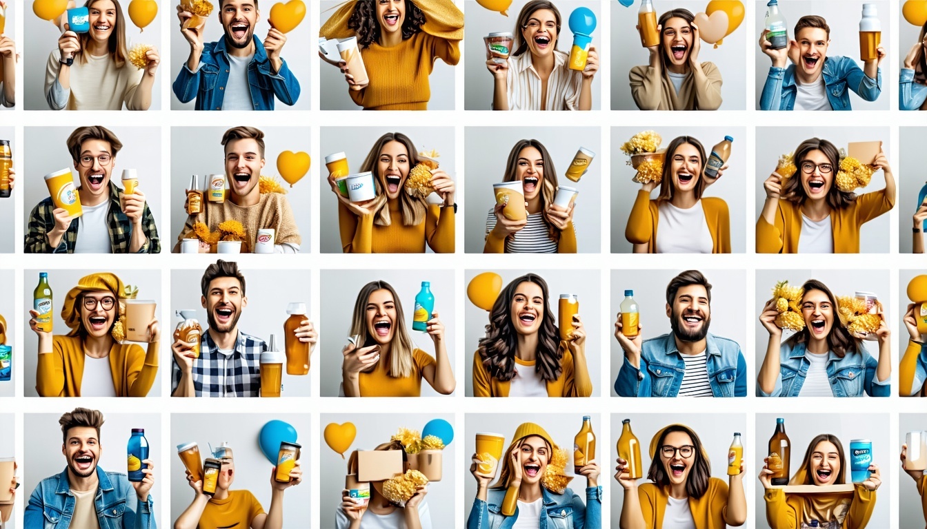 A collage of happy customers sharing their experie